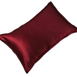 King Silk Pillowcase - burgundy