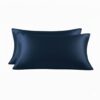 Mulberry Silk Pillowcase Set Dark Blue