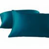 Mulberry Silk Pillowcase Set Dark Green